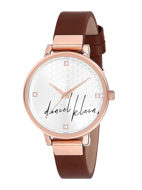 Daniel Klein Men Silver-Toned Analogue Watch DK12181-5