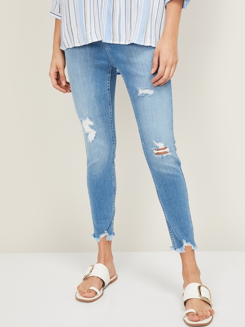 Ginger by Lifestyle Women Blue Skinny Fit Jeans