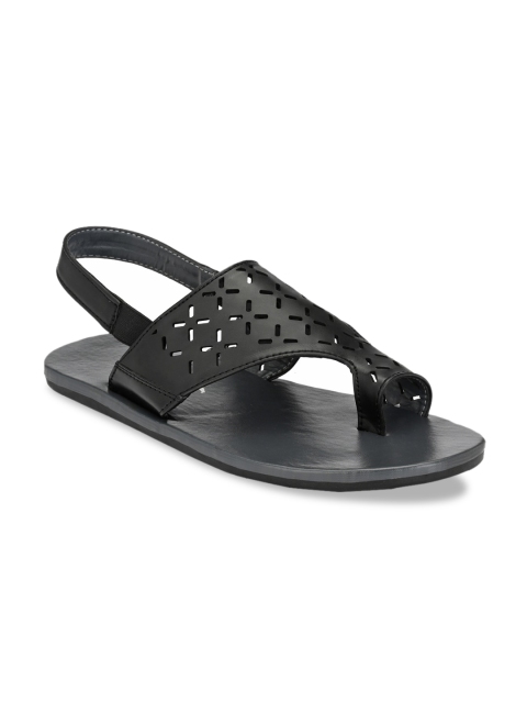Big Fox Men Black Sandals
