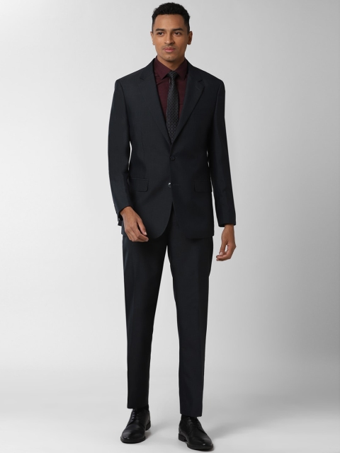 Peter England Men Navy Blue Solid Slim-Fit Single-Breasted Two-Piece Formal Suit
Peter England Men Navy Blue Solid Slim-Fit Single-Breasted Two-Piece Formal Suit