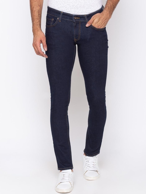 SPYKAR Men Navy Blue Slim Fit Jeans