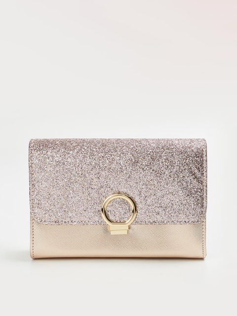 CODE by Lifestyle Pink Embellished Sling Bag