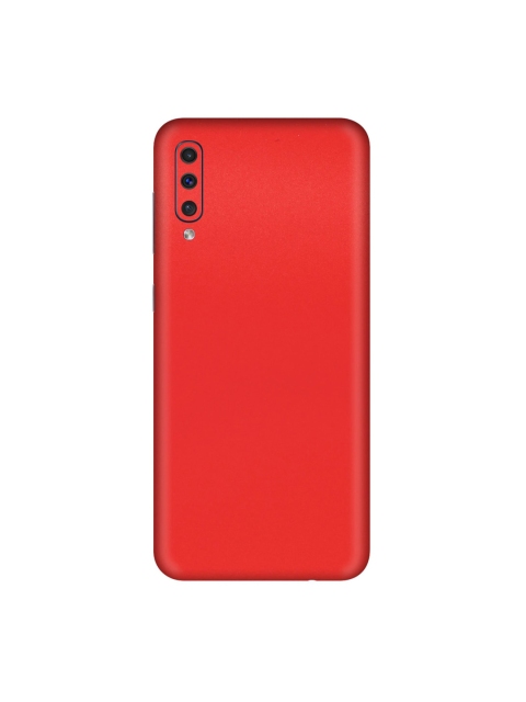 Trendy Skins Red Solid Matte Samsung Galaxy A50 Phone Skin