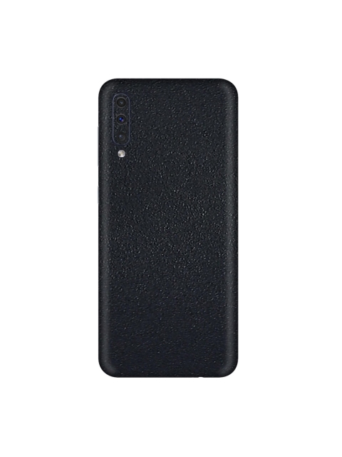 Trendy Skins Black Matte Pattern Samsung Galaxy A50 Phone Skin