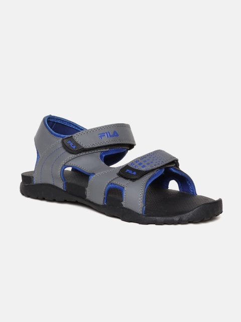FILA Men Blue & Grey Willey Sports Sandals