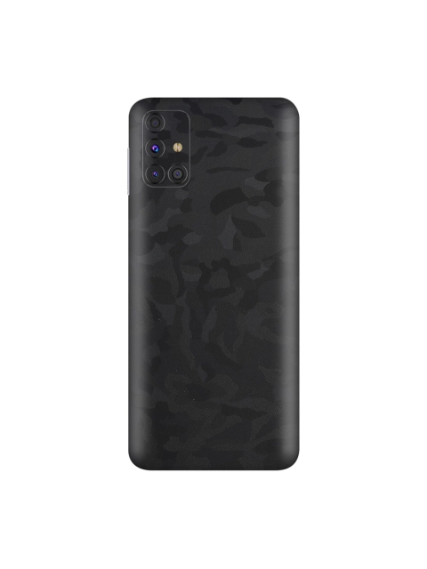 Trendy Skins Black Camo Pattern Samsung Galaxy M31s Phone Skin