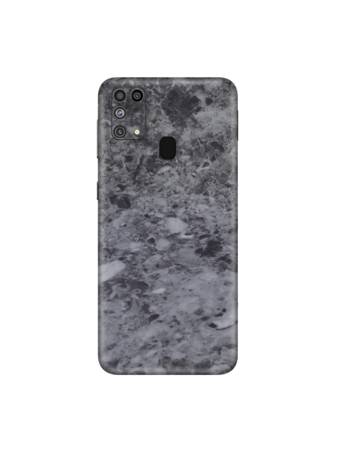 Trendy Skins Black Marble Pattern Samsung Galaxy M31 Phone Skin