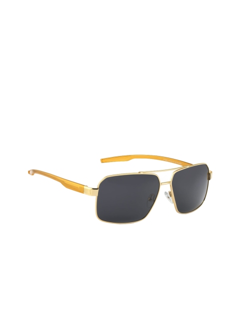 ROYAL SON Men Black & Gold-Toned Polarised & UV Protected Rectangle Sunglasses CHI00106-C3
ROYAL SON Men Black & Gold-Toned Polarised & UV Protected Rectangle Sunglasses CHI00106-C3
