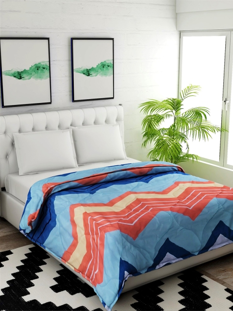 Salona Bichona Turquoise Blue & Orange Abstract Mild Winter 120 GSM Double Bed Comforter
Salona Bichona Turquoise Blue & Orange Abstract Mild Winter 120 GSM Double Bed Comforter