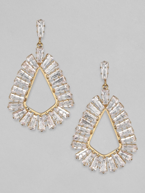 TOKYO TALKIES X rubans FASHION ACCESSORIES Gold-Plated Off-White Handcrafted Drop Earrings
TOKYO TALKIES X rubans FASHION ACCESSORIES Gold-Plated Off-White Handcrafted Drop Earrings