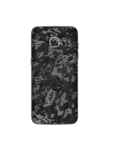 Trendy Skins Black Shadow Pattern Vinyl Samsung Galaxy S7 Edge Phone Case