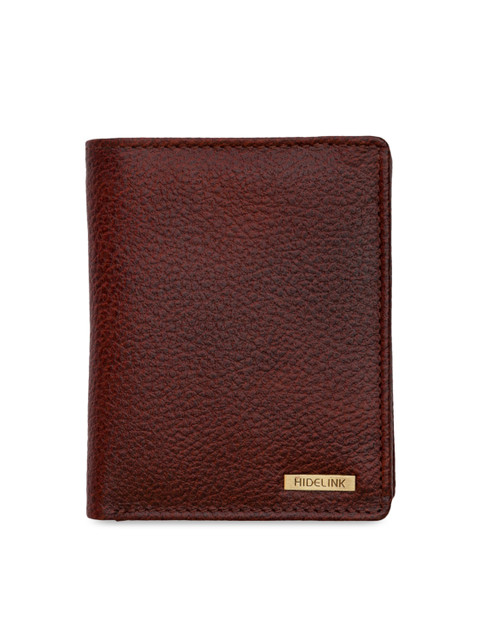 Hidelink Men Brown Solid Two Fold Wallet
Hidelink Men Brown Solid Two Fold Wallet