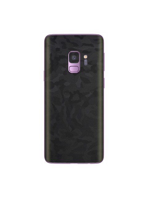 Trendy Skins Black 3M Black Camo Pattern Samsung Galaxy S9 Phone Skin