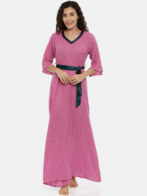 GOLDSTROMS Pink Printed Nightdress
GOLDSTROMS Pink Printed Nightdress