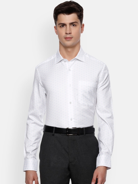Louis Philippe Gods & Kings Men White & Blue Regular Fit Printed Cotton Formal Shirt
Louis Philippe Gods & Kings Men White & Blue Regular Fit Printed Cotton Formal Shirt