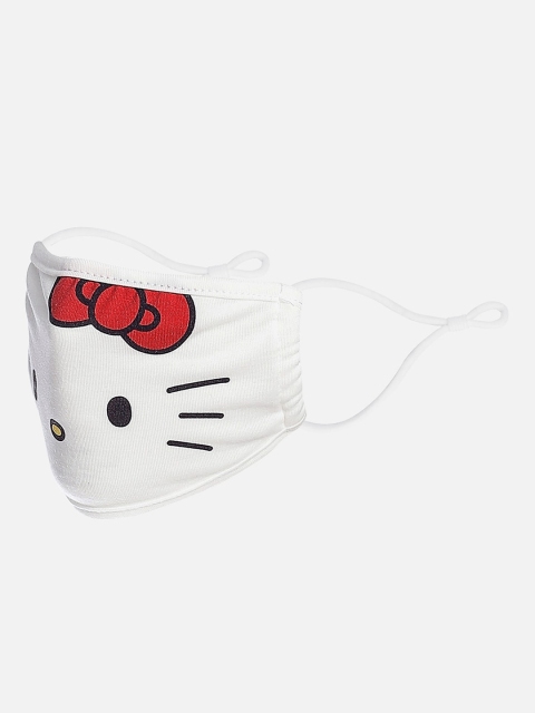 Free Authority Women White & Red Hello Kitty Printed 2-Ply Reusable Outdoor Cloth Mask
Free Authority Women White & Red Hello Kitty Printed 2-Ply Reusable Outdoor Cloth Mask