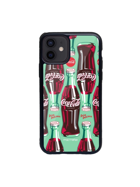 macmerise Green & Red Relive Happiness Glass iPhone 12 Mini Phone Case