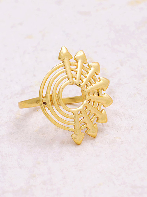 Studio Voylla Gold-Plated Finger Ring
Studio Voylla Gold-Plated Finger Ring