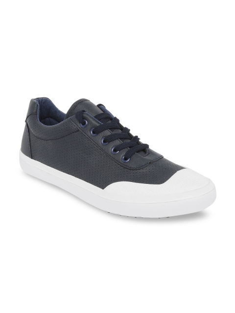 BYFORD by Pantaloons Men Navy Blue Colourblocked Sneakers
