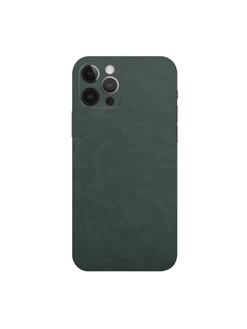 Trendy Skins Green Camouflage Printed iPhone 12 Pro Max Sustainable Phone Skin