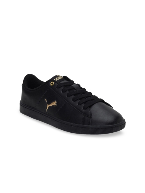 Puma Women Black Solid Sneakers