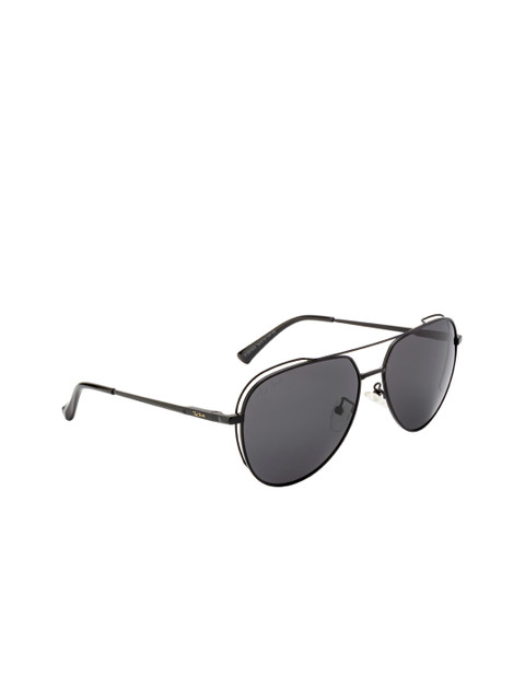 Ted Smith Unisex Grey Lens & Black Aviator Sunglasses with UV Protected Lens TST-201930 
Ted Smith Unisex Grey Lens & Black Aviator Sunglasses with UV Protected Lens TST-201930