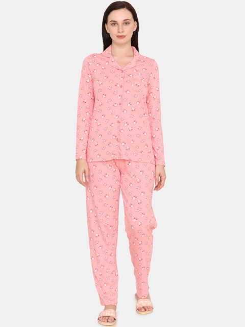 Zivame Women Pink Graphic