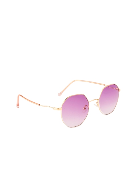 Ted Smith Women Purple Lens & Gold-Toned Oval Sunglasses With UV Protected Lens TST-9075S
Ted Smith Women Purple Lens & Gold-Toned Oval Sunglasses With UV Protected Lens TST-9075S