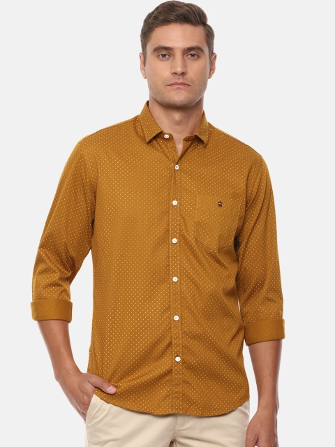 Louis Philippe Sport Men Mustard Yellow & White Slim Fit Printed Casual Cotton Shirt
Louis Philippe Sport Men Mustard Yellow & White Slim Fit Printed Casual Cotton Shirt