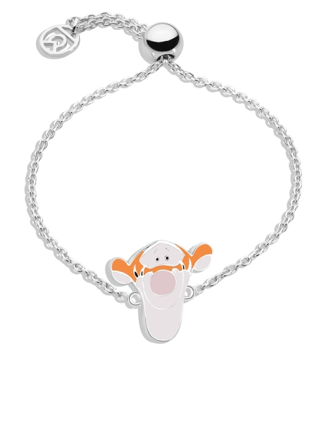TALISMAN Silver-Toned Rhodium-Plated Sterling Silver Handcrafted Charm Disney Bracelet
TALISMAN Silver-Toned Rhodium-Plated Sterling Silver Handcrafted Charm Disney Bracelet