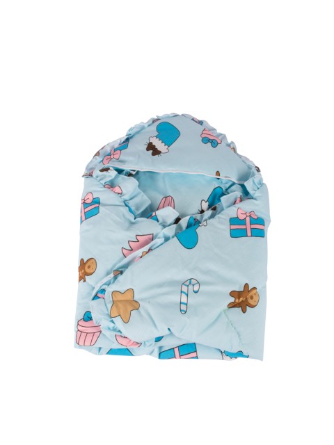 mittenbooty Infant Kids Blue Blue 150 GSM Hooded Quilted Wrapper with Cartoon Characters
mittenbooty Infant Kids Blue Blue 150 GSM Hooded Quilted Wrapper with Cartoon Characters