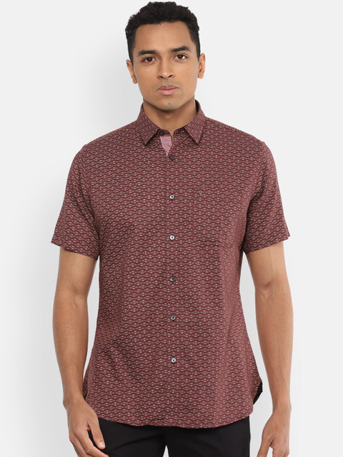 Van Heusen Sport Men Brown & Off-White Slim Fit Printed Casual Shirt
Van Heusen Sport Men Brown & Off-White Slim Fit Printed Casual Shirt