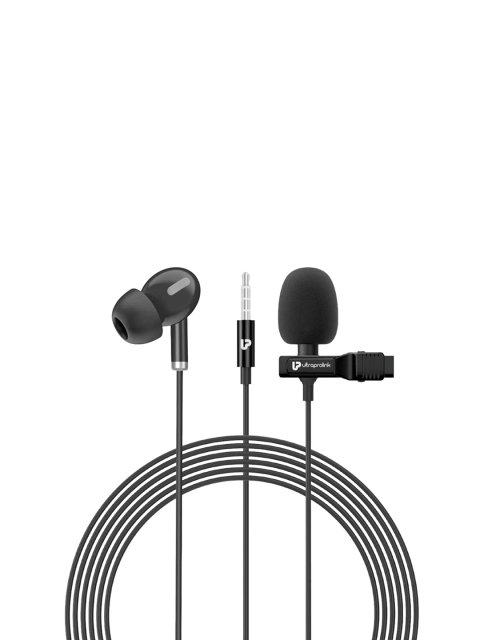 UltraProlink Black UM1035 ProLAV Lavalier Condenser Microphone With Earphone ( 3m/9.8Ft)
UltraProlink Black UM1035 ProLAV Lavalier Condenser Microphone With Earphone ( 3m/9.8Ft)