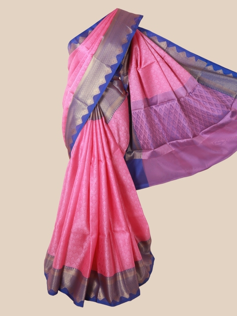 Pothys Pink Woven Design Art Silk Saree