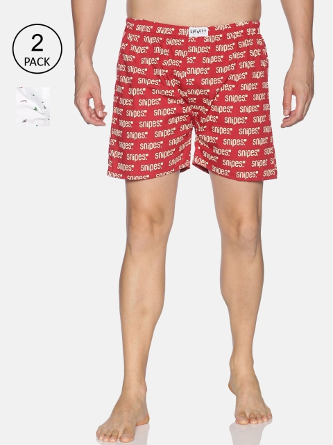 SHOWOFF Men Pack of 2 Assorted Slim Boxers SB119-SB120
