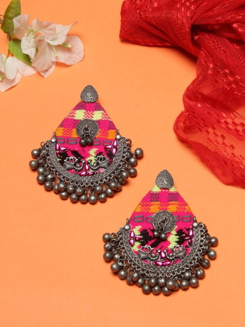 NEUDIS Pink Contemporary Studs