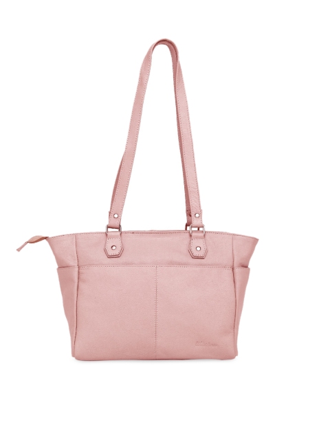 WildHorn Pink Textured Shoulder Bag