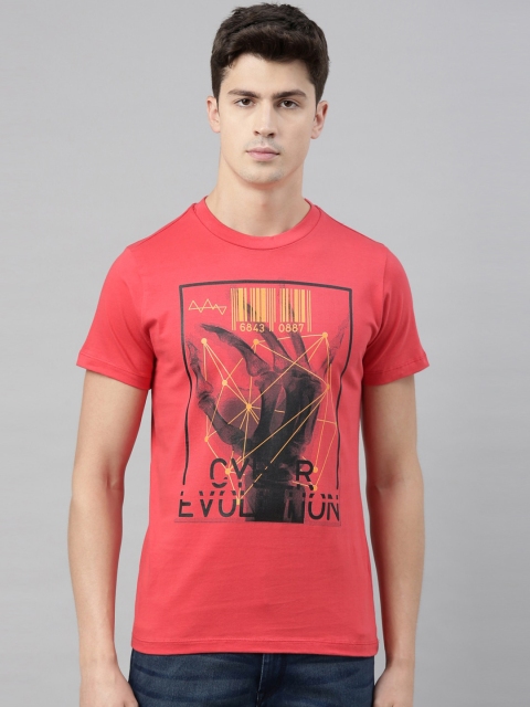QUANCIOUS Men Coral Red & Black Printed Round Neck Organic CottonSustainable T-shirt
QUANCIOUS Men Coral Red & Black Printed Round Neck Organic CottonSustainable T-shirt
