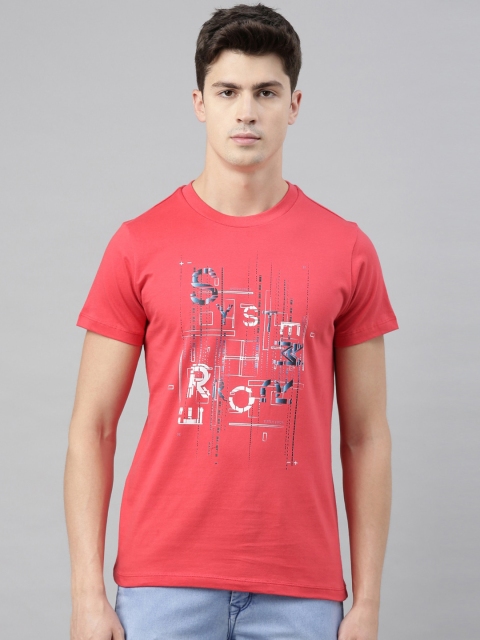 QUANCIOUS Men Coral Red & Blue Printed Round Neck Organic Cotton Sustainable T-shirt
QUANCIOUS Men Coral Red & Blue Printed Round Neck Organic Cotton Sustainable T-shirt