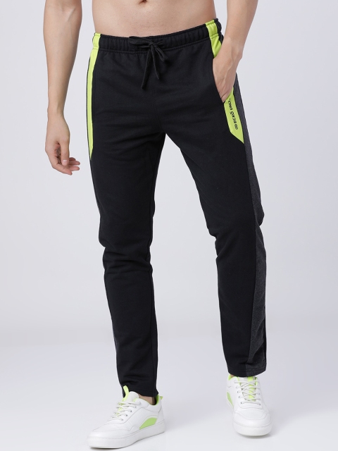 Ecko Unltd Men Black Solid Slim-Fit Track Pants