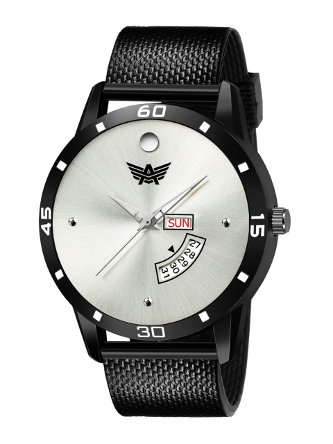 Abrexo Men Black Analogue Watch