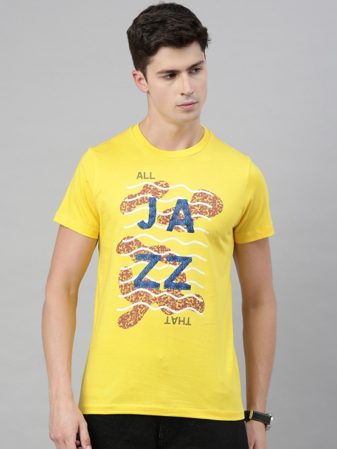 QUANCIOUS Men Yellow & Pink Graphic Print Organic Cotton Round Neck Sustainable T-shirt
QUANCIOUS Men Yellow & Pink Graphic Print Organic Cotton Round Neck Sustainable T-shirt
