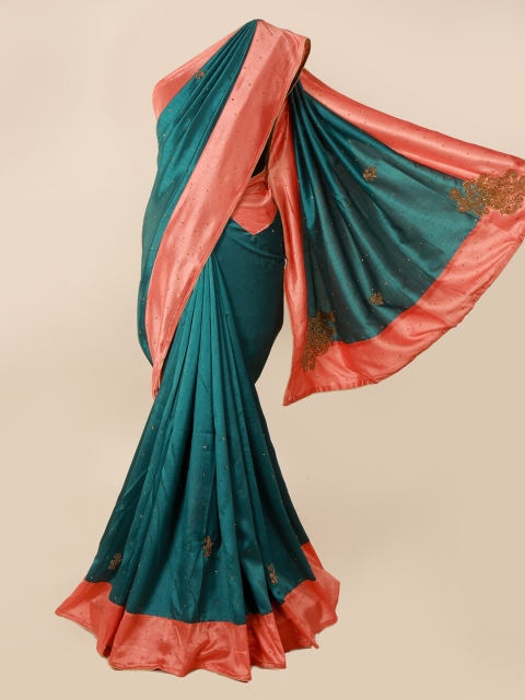 Pothys Green Woven Design Art Silk Saree