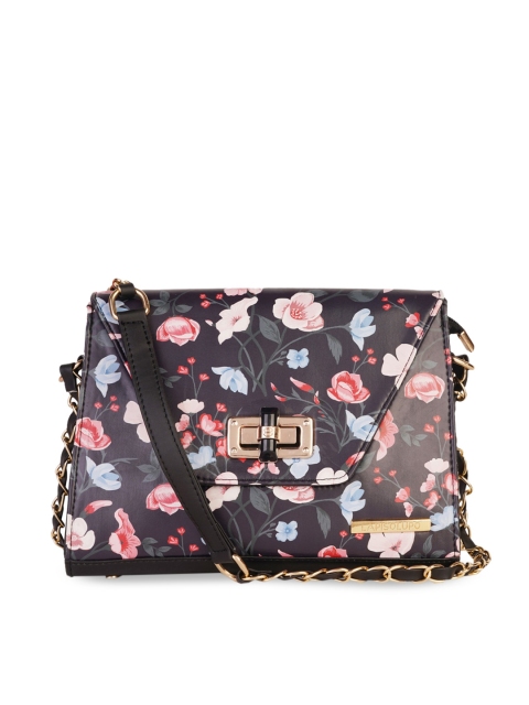 Lapis O Lupo Multicoloured Printed Sling Bag, Multi