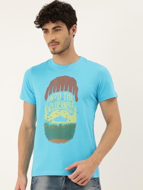 QUANCIOUS Men Blue & Brown Graphic Print Organic Cotton Round Neck Sustainable T-shirt
QUANCIOUS Men Blue & Brown Graphic Print Organic Cotton Round Neck Sustainable T-shirt