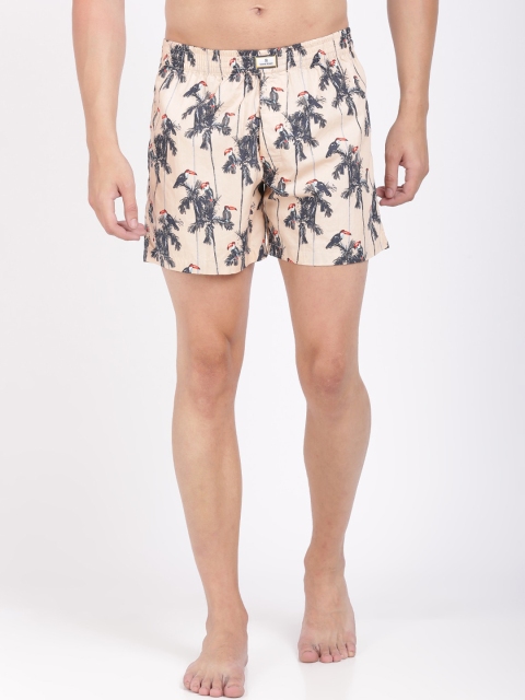 Bene Kleed Men Peach Coloured & Grey Anti-Bacterial Printed Boxers BOMBS02SC04L37-3229
Bene Kleed Men Peach Coloured & Grey Anti-Bacterial Printed Boxers BOMBS02SC04L37-3229