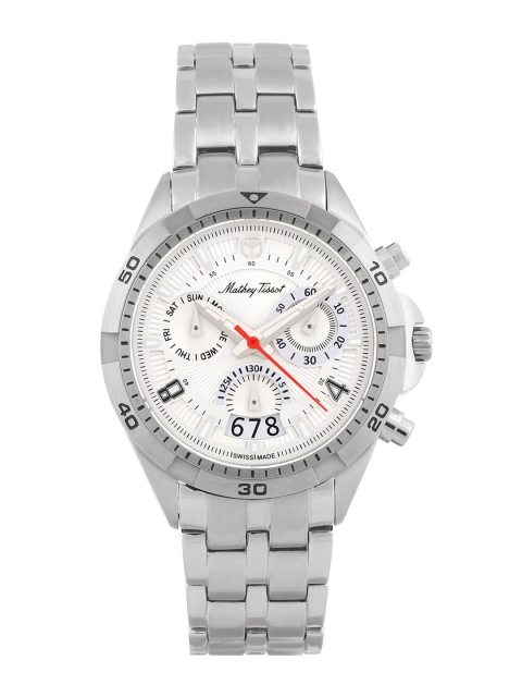 Mathey-Tissot Men White Analogue Watch H5002CHAI