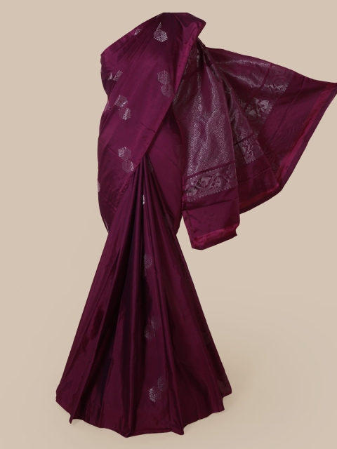 Pothys Purple Woven Design Saree