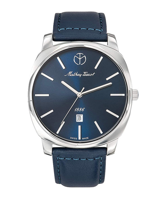 Mathey-Tissot Men Blue Analogue Watch H6940ABU
Mathey-Tissot Men Blue Analogue Watch H6940ABU
