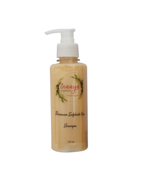 Inaaya Organic Unisex Sleeky Peach Sulphate And Parabens Free Shampoo 250 ml, Yellow
Inaaya Organic Unisex Sleeky Peach Sulphate And Parabens Free Shampoo 250 ml, Yellow